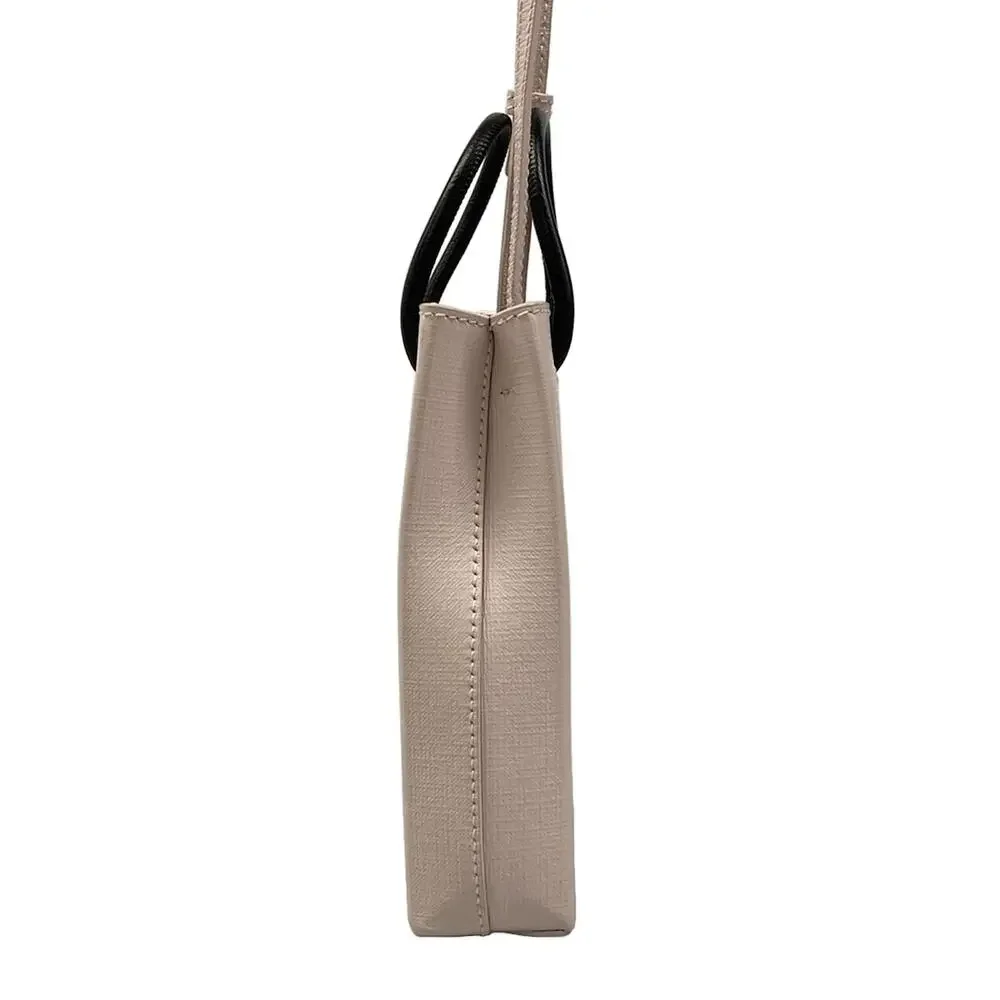 Balenciaga Shopping Phone Holder Shoulder Bag 593826 Light Pink Black